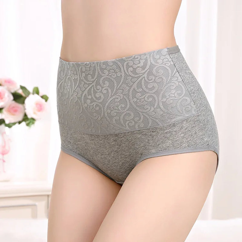 New plus Size Underwear Women Panties High Waist Cotton Briefs Calcinhas Sexy Lingerie Panty 5XL Shorts Seamless Underpant Girls